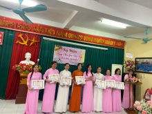 Trường mầm non Cao Dương chào mừng ngày nhà giáo Việt Nam